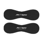 Balle De Baseball Nom de script moderne en noir (Panneaux)