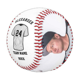 Balle De Baseball Nom du joueur personnalisé, numéro du joueur et no