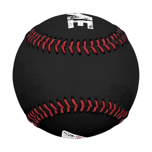 Balle De Baseball Nom et numéro 4 Baseball, Baseball Team (Dos)