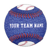 Balle De Baseball Nom et numéro d'équipe du joueur en impression de  (Devant)