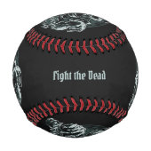 Balle De Baseball Nom et texte personnalisés baseball DEADMONTON (Dos)