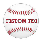 Balle De Baseball Nom Personnalisé Baseball Personnalisé (Dos)