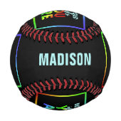 Balle De Baseball Nom personnalisé Pride baseball (Devant)