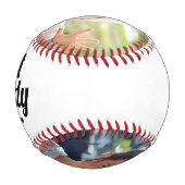 Balle De Baseball Noms des meilleurs enfants de papa (Devant)