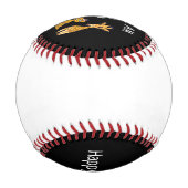 Balle De Baseball Now I le 3e jour du Birthday (Dos)