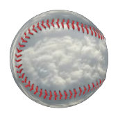 BALLE DE BASEBALL NUAGES DE FLUFFE BLANC (Devant Gauche)