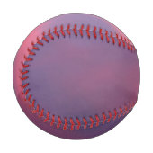 Balle De Baseball Nuages roses bleus (Devant Gauche)