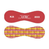 Balle De Baseball NUMÉRO 1 DAD Fête des pères du drapeau espagnol (Panneaux)