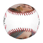 Balle De Baseball Numéro 1 Papa Anniversaire/Fête des pères (Dos)
