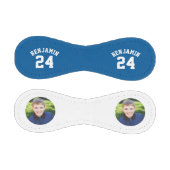 Balle De Baseball Numéro et photo Blue Jersey (Panneaux)