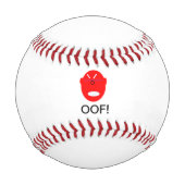 Balle De Baseball Objets De Baseball Furry (Dos)