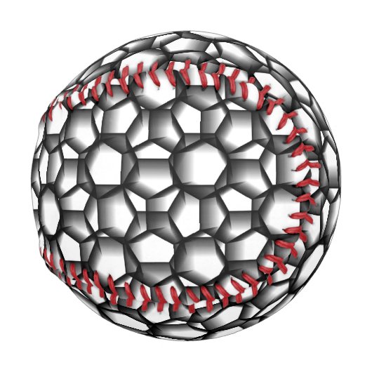 Balle De Baseball Octagon Lace (Devant Droite)