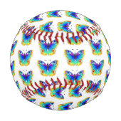 Balle De Baseball Oeil de paon arc-en-ciel (Devant)