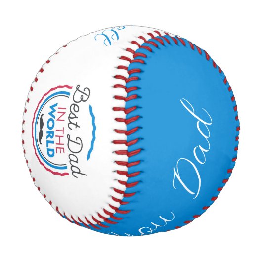 Balle De Baseball On t'aime papa (Angle)