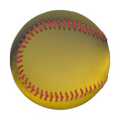 Balle De Baseball Or noir et vibrant (Devant Gauche)
