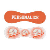 Balle De Baseball Orange | White Retro Baseball Sports (Panneaux)