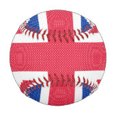 Balle De Baseball Original cross-stitch design Union Jack (Devant)