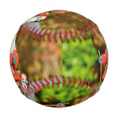 Balle De Baseball Ornement du père noël (Devant)