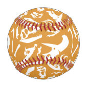 Balle De Baseball Os Dinosaures (Or) (Dos)