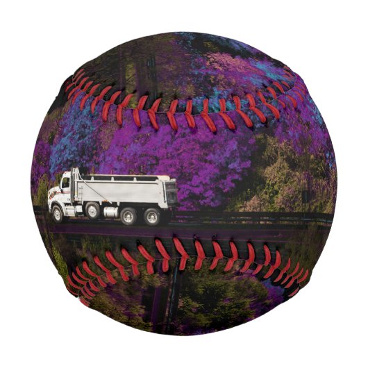Balle De Baseball oscar feuilles de la fête (Devant)