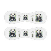 Balle De Baseball Ours panda aquarelle (Panneaux)