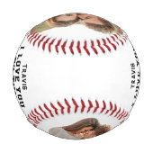 Balle De Baseball Outfield Custom Baseball Gift (Dos)