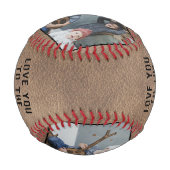 Balle De Baseball Outfield Kids Photo Collage (Dos)