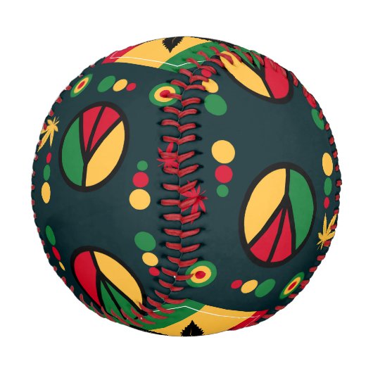 Balle De Baseball Paix mondiale (Angle)