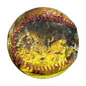 Balle De Baseball Palette de l'artiste #1 (Devant Gauche)