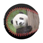Balle De Baseball Panda cub Peinture baseball (Devant Gauche)