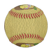 Balle De Baseball Panier de Pâques en cuir (Dos)