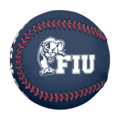 Balle De Baseball Panthers de la FIU - Logo blanc (Devant Gauche)