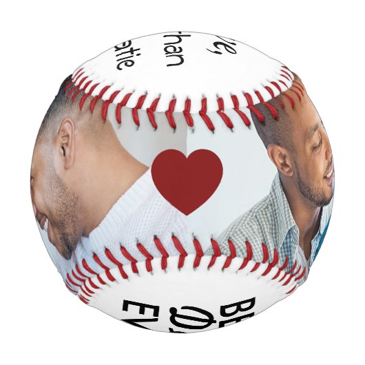 Balle De Baseball Papa cadeaux de fille esthétique comme père (Devant)