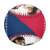 Balle De Baseball Papa de baseball sera 2 photo personnalisée (Dos)