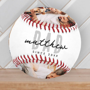 Balle De Baseball Papa depuis 20XX Moderne Simple Élégant