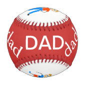 Balle De Baseball Papa et son fils (Dos)