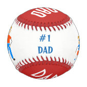 Balle De Baseball Papa et son fils (Devant)