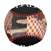 Balle De Baseball Papa Établit Photo (Dos)