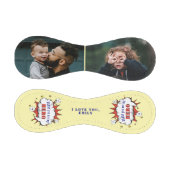 Balle De Baseball Papa Hero Superhero Papa Papa Photo de la fête du  (Panneaux)