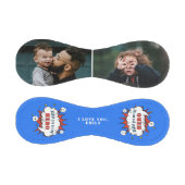 Balle De Baseball Papa Hero Superhero Papa's Day Photo Baseb (Panneaux)