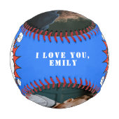 Balle De Baseball Papa Hero Superhero Papa's Day Photo Baseb (Dos)