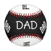 Balle De Baseball Papa le plus grand du monde (Dos)
