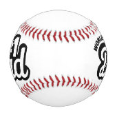 Balle De Baseball Papa n°1 (Devant)