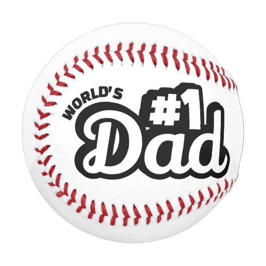 Balle De Baseball Papa n°1 (Devant Gauche)
