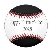Balle De Baseball Papa Photo Collage Fête des pères (Dos)
