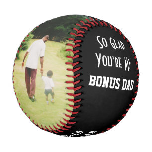 Balle De Baseball Papa supplémentaire personnalisé noir 2 Photo