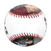 Balle De Baseball Papa, tu es un baseball photo Homerun (Dos)