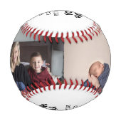 Balle De Baseball Papa, tu es un baseball photo Homerun (Devant)