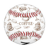 Balle De Baseball Papier moelleux monogramme (Dos)