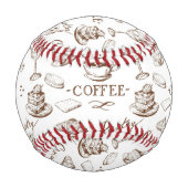 Balle De Baseball Papier moelleux monogramme (Devant)